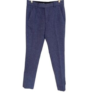 ASOS Design Men's Blue Textured Slim Dress Pants W30 L30‎ NWOT